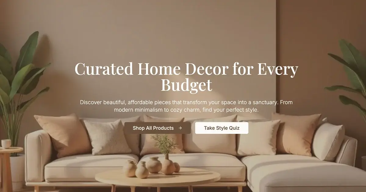 Screenshot of Havenly Home