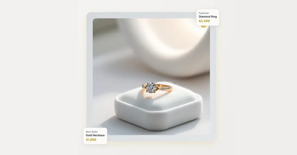 Screenshot of Luxe Jewelry