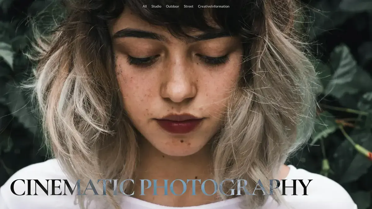 Screenshot of Cinematic Photographer