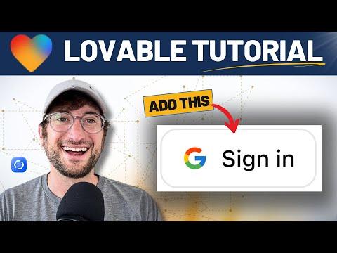 Tutorial: Google sign-in for Lovable apps