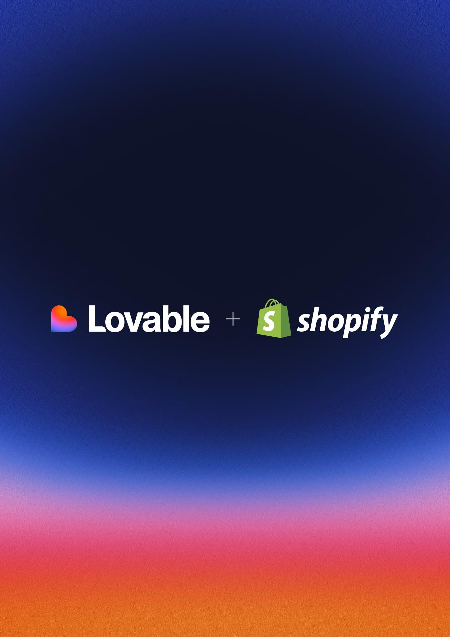 Introducing the Lovable Shopify integration